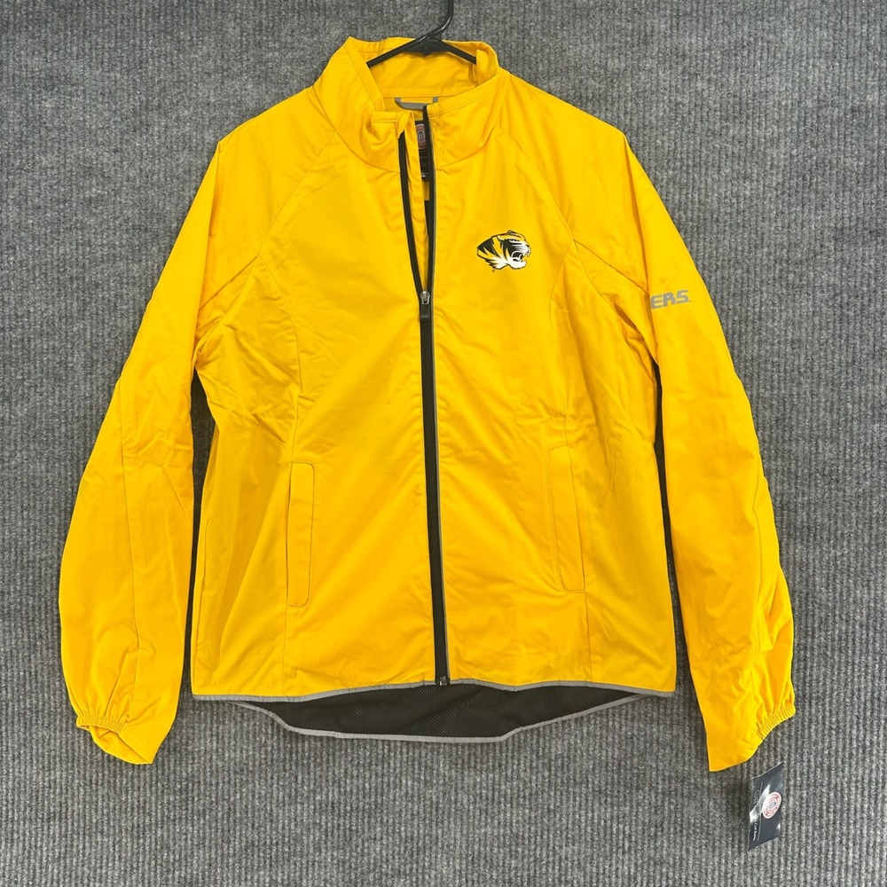 G-III Sports Missouri Tigers Jacket Mens Large Gold New Windbreaker 58WTG6048